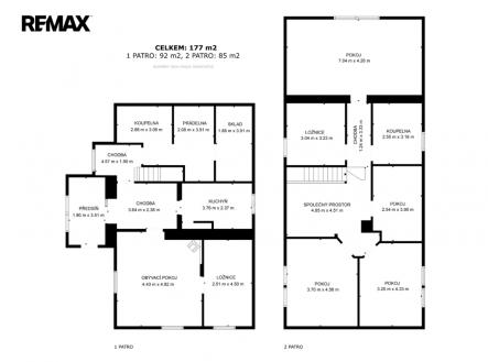 Prodej chaty/rekreačního objektu, 209 m²