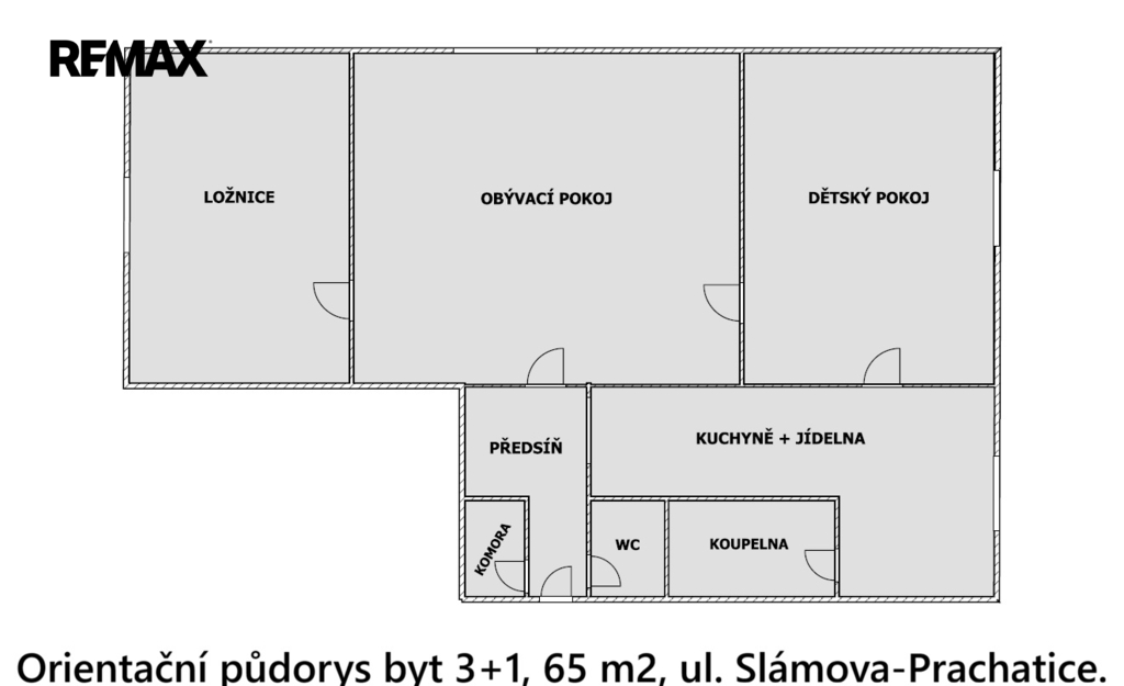 orientační půdorys