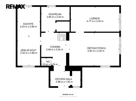 Pronájem domu/vily, 98 m²