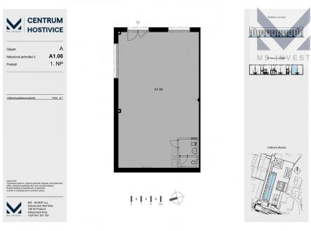Prodej obchodní prostor, 111 m²
