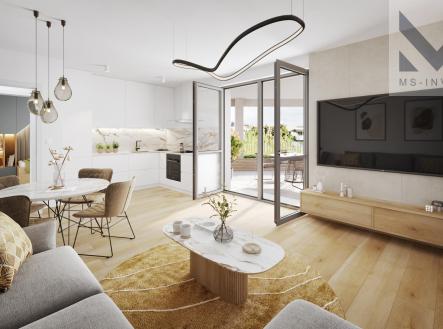 Prodej bytu, 2+kk, 58 m²