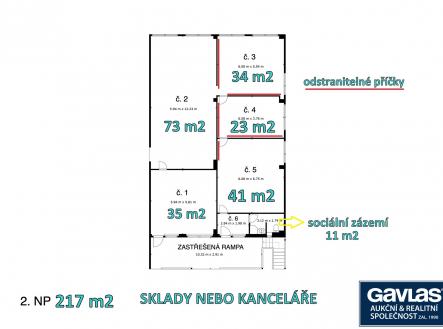 Pronájem - obchodní prostor, 870 m²