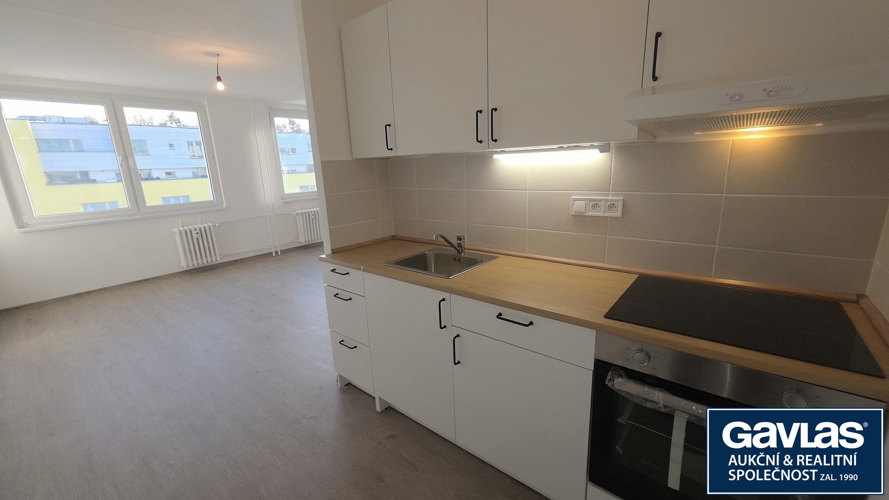 Kuchyňský kout - pohled k oknu