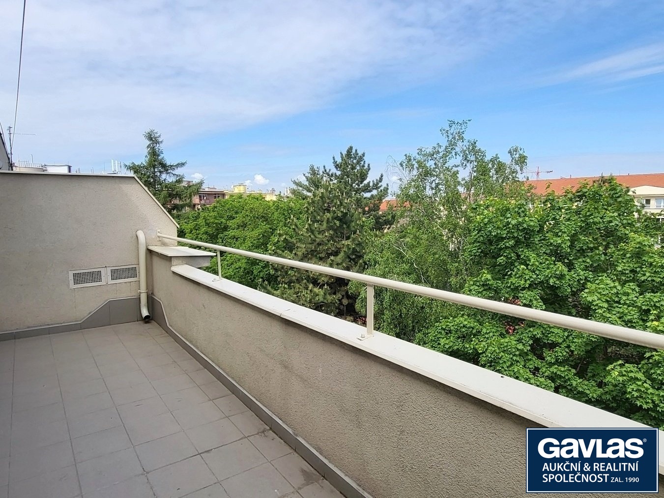 Terasa - pohled na západ