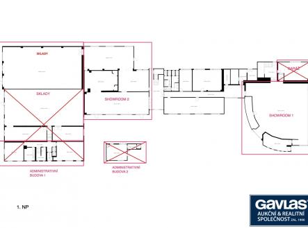 Pronájem - obchodní prostor, 964 m²