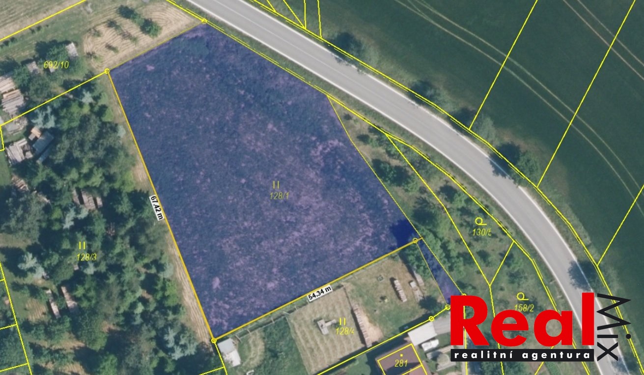 snímek z KM_2 - pozemek Ježkovice