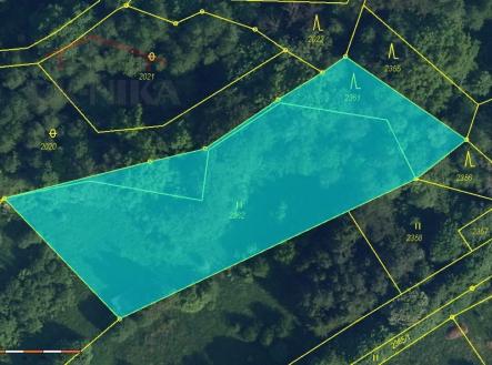 Prodej pozemku, trvalý travní porost, 3 583 m²