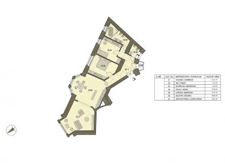 Pronájem bytu, 3+1, 105 m²