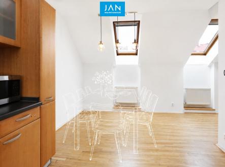 Pronájem bytu, 4+kk, 163 m²