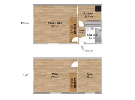 Prodej domu/vily, 81 m²