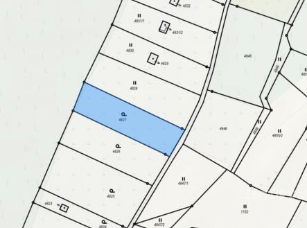 Prodej pozemku, zahrada, 1 002 m²