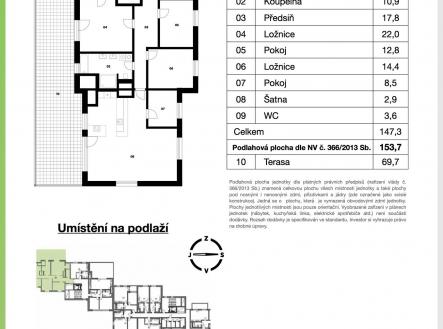 Prodej bytu, 5+kk, 154 m²