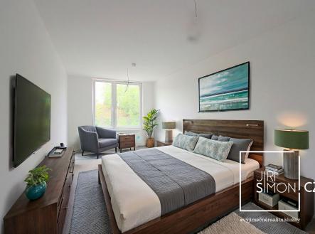 Apartmán č. 55, 5+kk, 154 m2 + terasa 70 m2 + sklep v 4. NP v projektu Krumlovský klenot