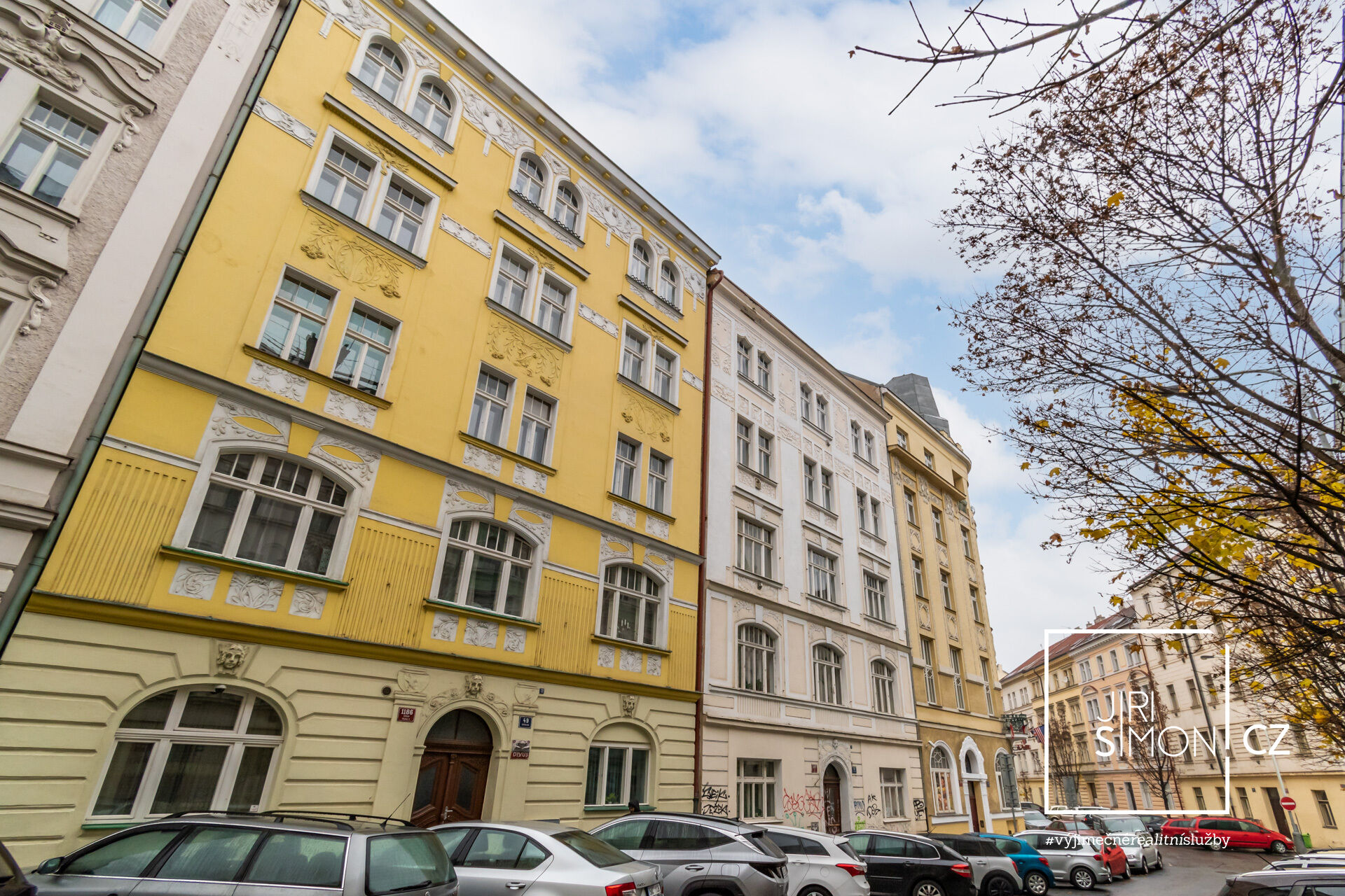 Pronájem bytu 2+kk, 53 m2, Praha 3 - Žižkov, Bořivojova 1186/49