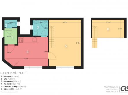 Prodej bytu, 1+1, 46 m²