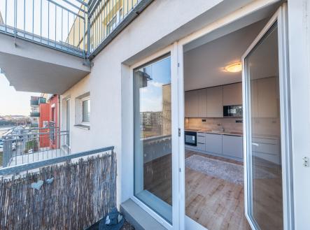 Prodej bytu 2+kk s teráskou, garáží a sklepem, 36m², Svojsíkova ulice, Mladá Boleslav