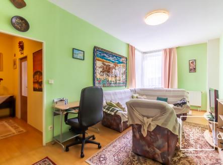 Byt 2+kk ve vlastnictví, Tmaň u Dvora Králové, 50 m2 + balkón 5 m2 + sklep 1 m1