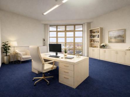 Pronájem kanceláře, 65 m²