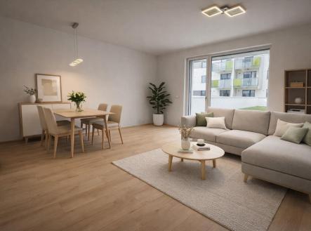 Pronájem bytu, 2+kk, 67 m²