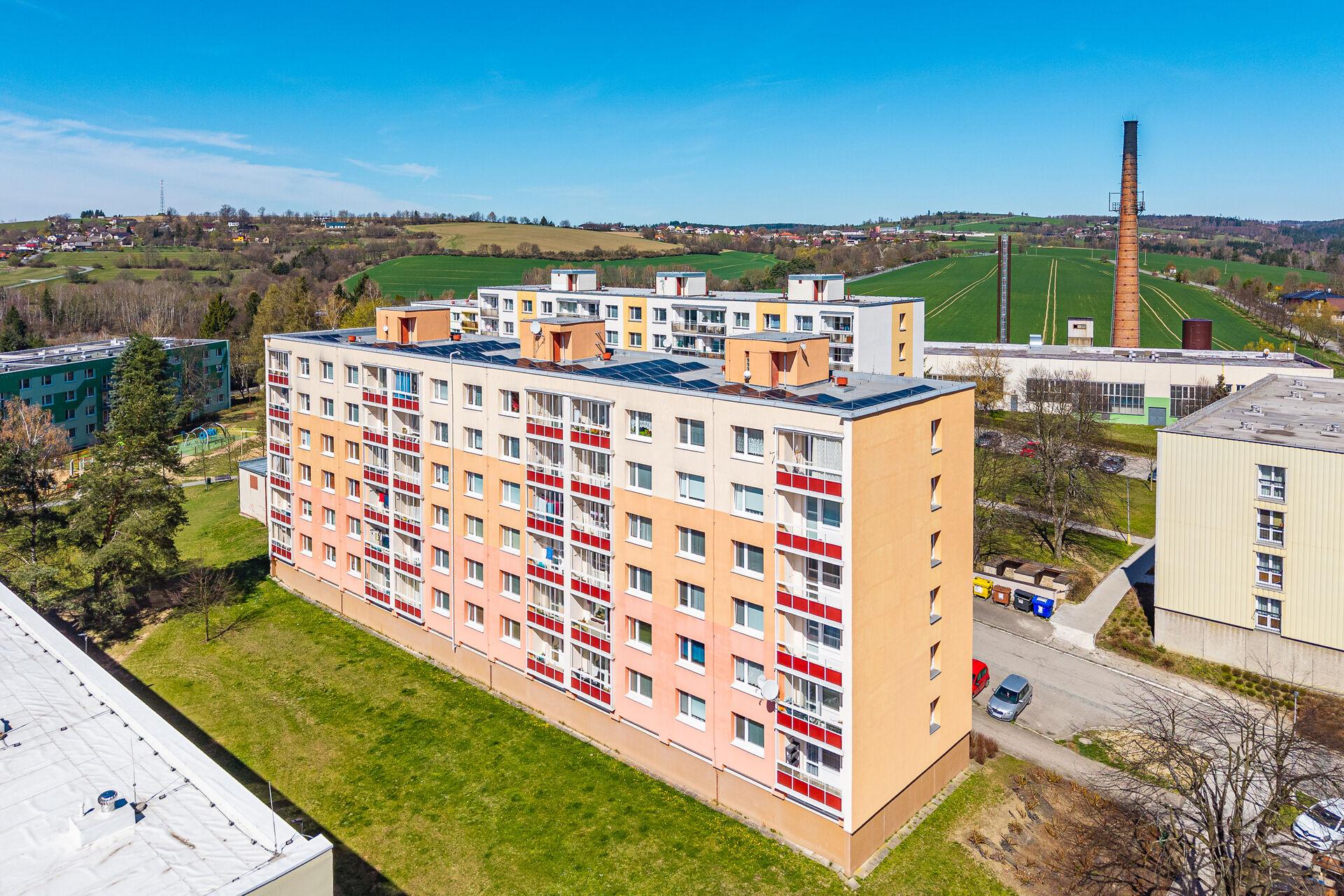 Prodej bytu 3+1 s balkónem a sklepem, Ledeč nad Sázavou, 78,71 m²