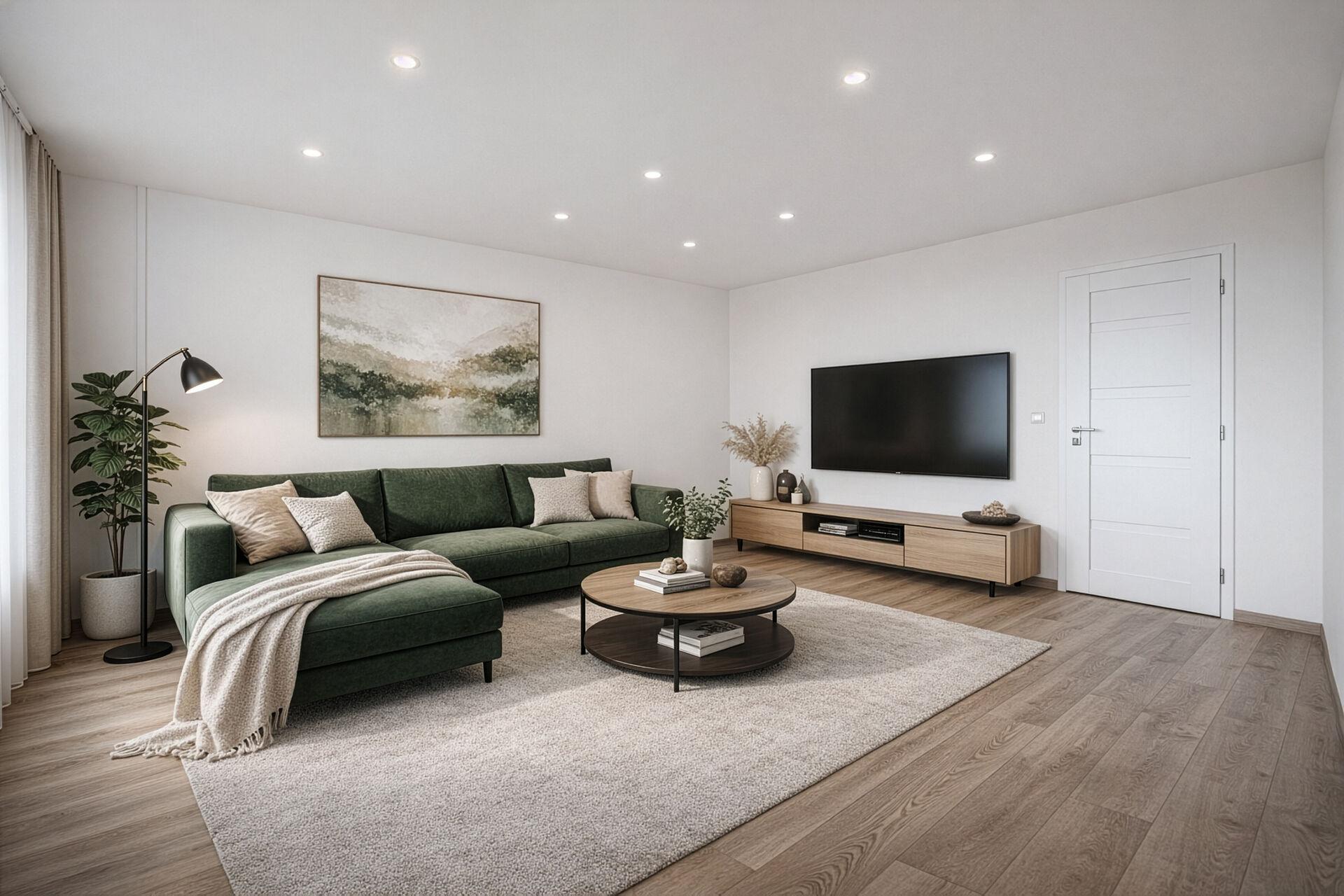 Prodej nádherného bytu 3+kk s balkónem, sklepem a zděnou velkou garáží, Praha - Kunratice