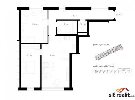 Prodej bytu, 3+kk, 98 m²