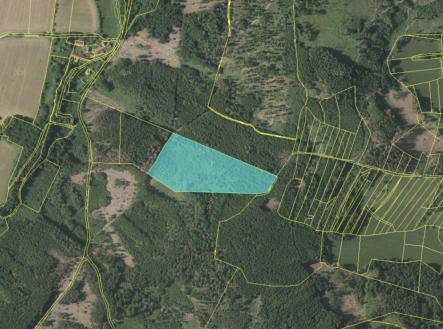 Prodej pozemku, les, 33 347 m² obrázek