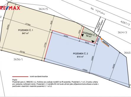 Prodej - pozemek pro bydlení, 814 m²