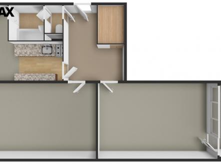 Prodej bytu, 2+1, 68 m²