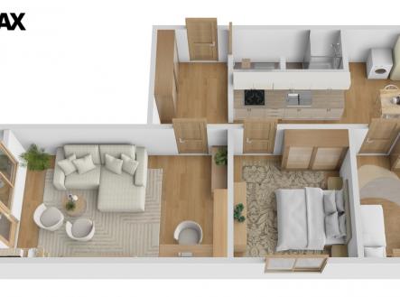 Prodej bytu, 3+1, 74 m²
