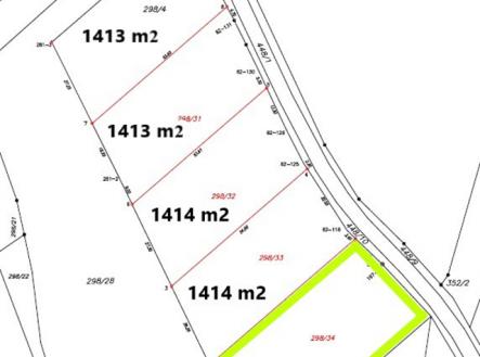 Prodej pozemku pro bydlení, 2 072 m²