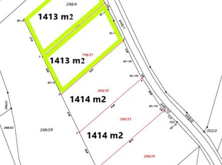 Prodej pozemku pro bydlení, 1 413 m²