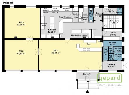 Prodej restaurace, 568 m²