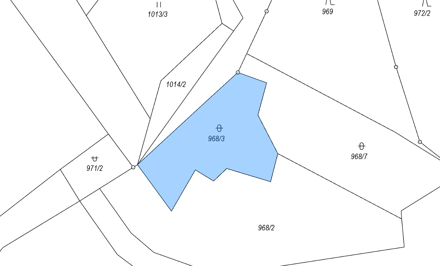 Ostatní plocha o výměře 786 m2, podíl 1/1, k.ú. Bystrá nad Jizerou, okres Semily