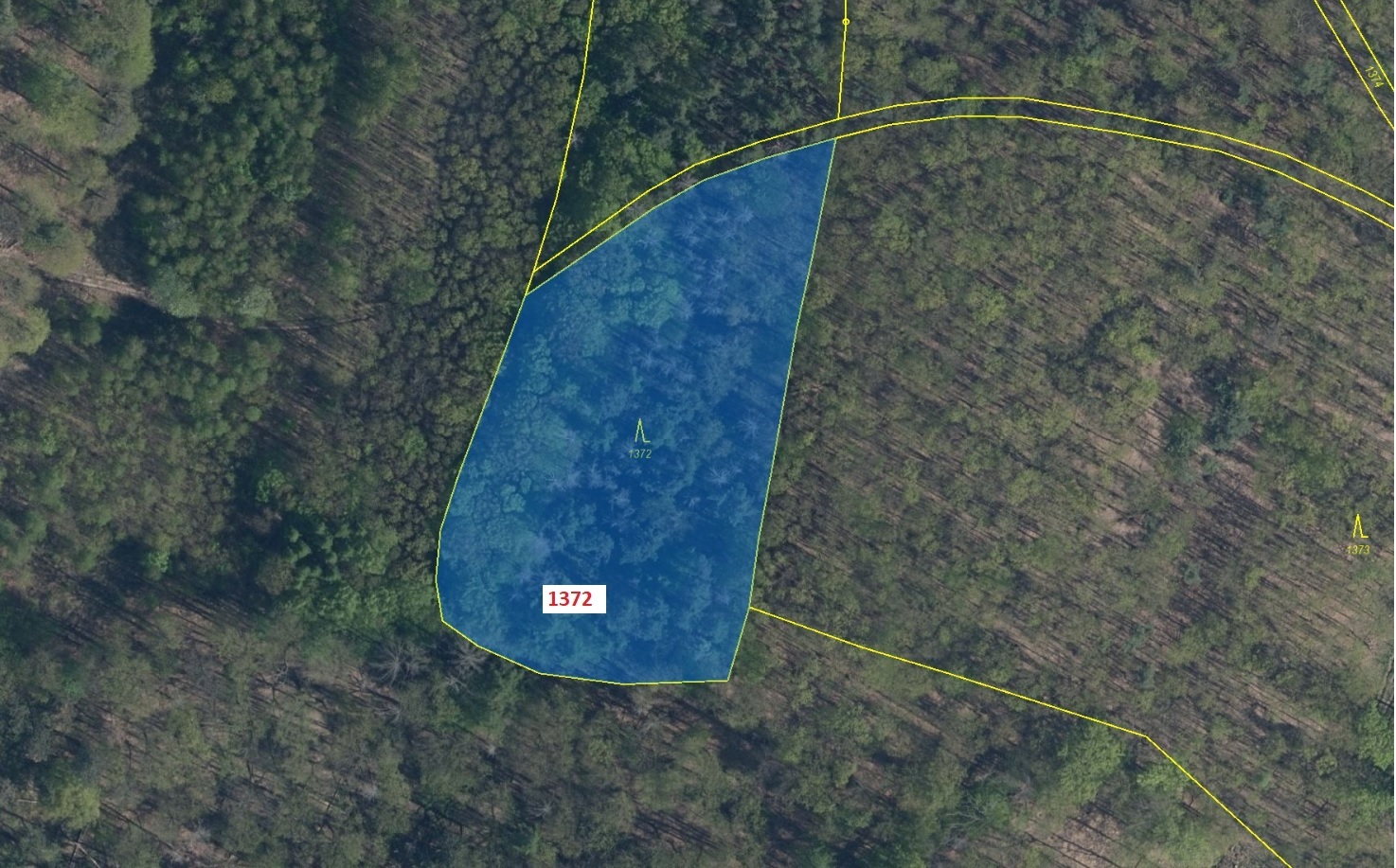 Lesní pozemek o výměře 4 403 m2, podíl 1/1, k.ú. Vysoká u Mělníka, okres Mělník