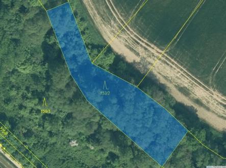 Prodej - pozemek, les, 1 513 m²