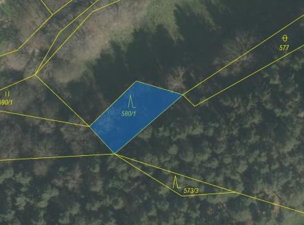 Prodej - pozemek, les, 317 m²
