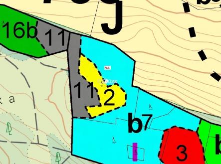 Prodej - pozemek, les, 7 132 m²