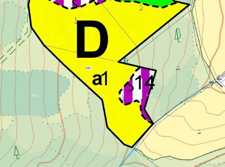 Prodej - pozemek, les, 5 046 m²