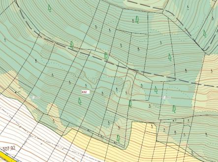 Prodej - pozemek, les, 5 629 m²