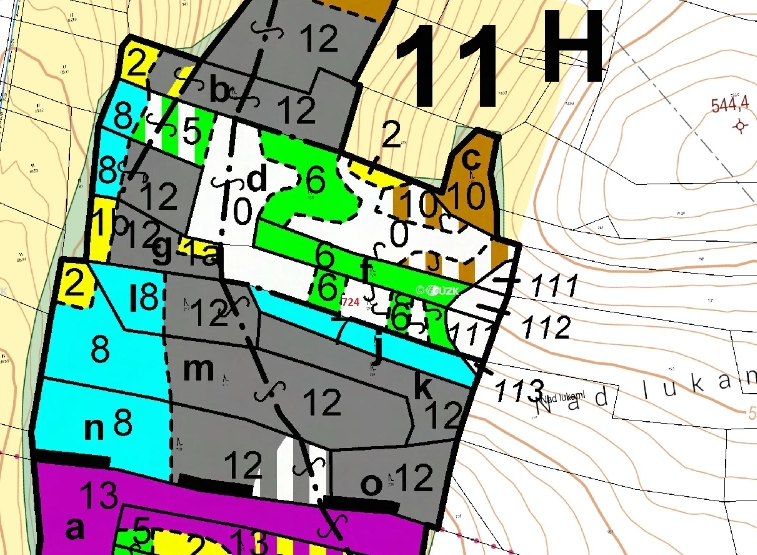 Lesní pozemek o výměře 3 381 m2, podíl 1/1, k.ú. Netonice, okres Strakonice