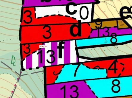 Prodej - pozemek, les, 2 817 m²