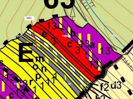 Prodej - pozemek, les, 888 m²