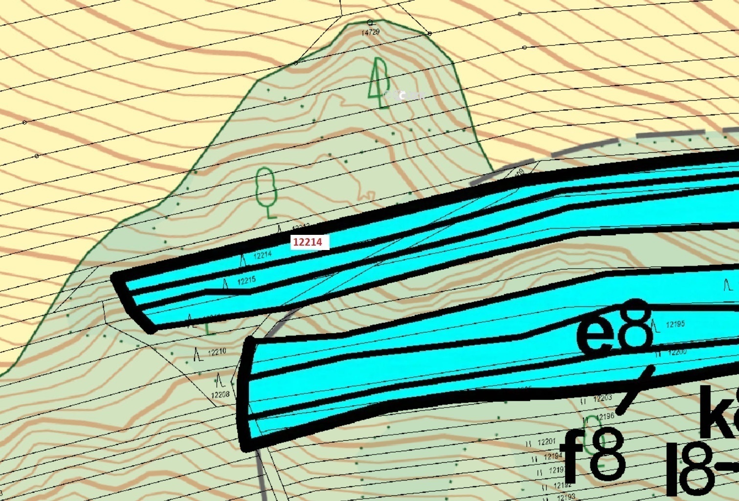 Lesní pozemek o výměře 597 m2, podíl 1/1, k.ú. Strání, okres Uherské Hradiště