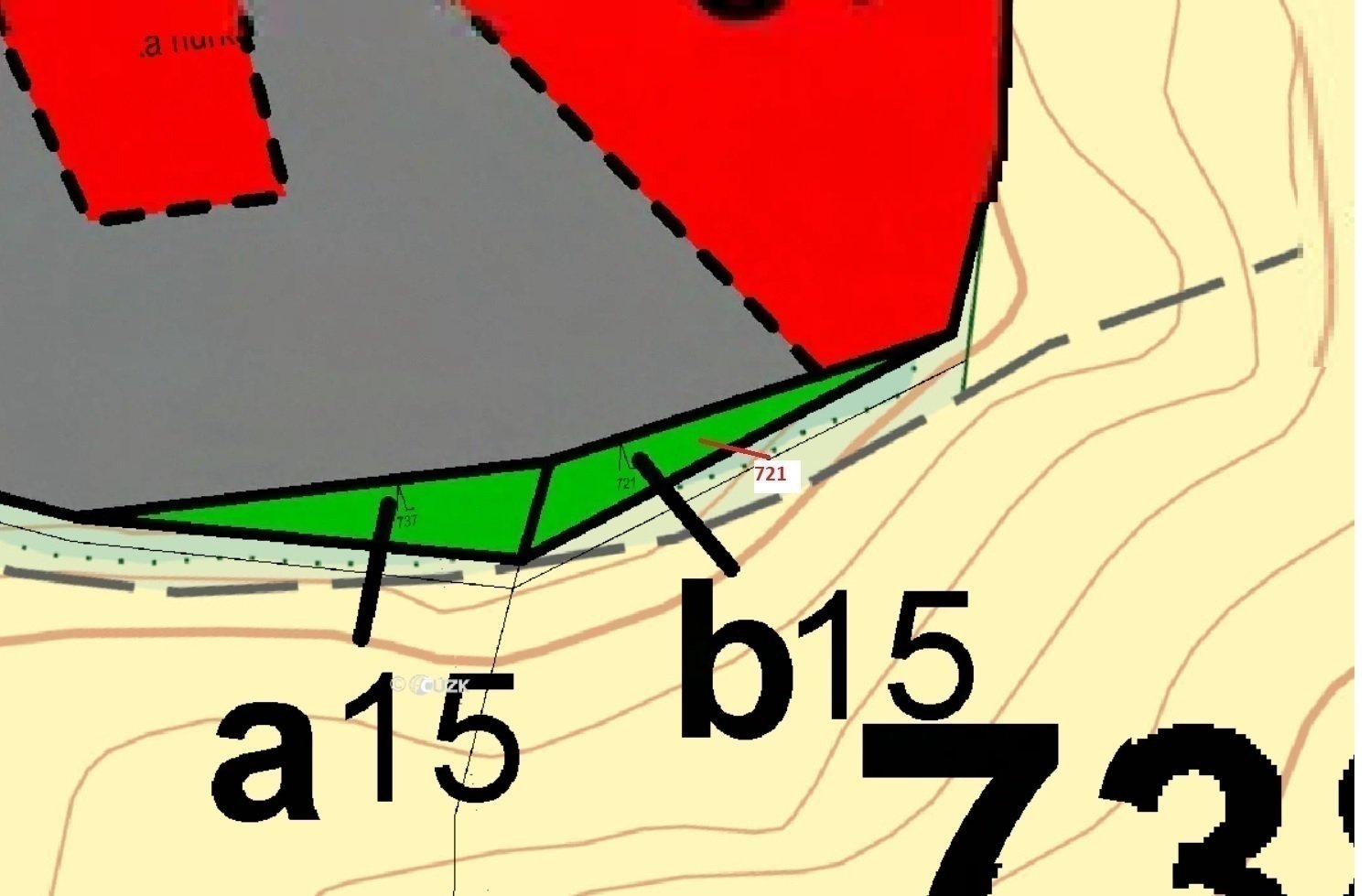 Lesní pozemek o výměře 399 m2, podíl 1/1, k.ú. Čekanice, okres Strakonice