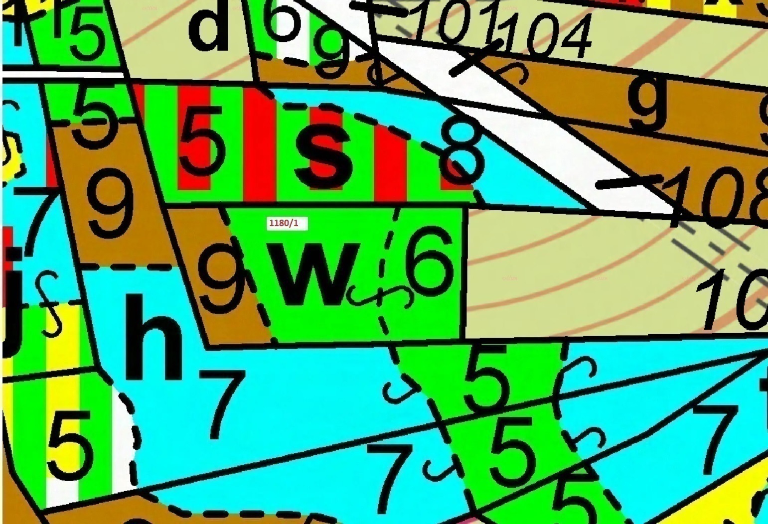 Lesní pozemek o výměře 2 984 m2, podíl 1/1, k.ú. Němčice u Kdyně, okres Domažlice