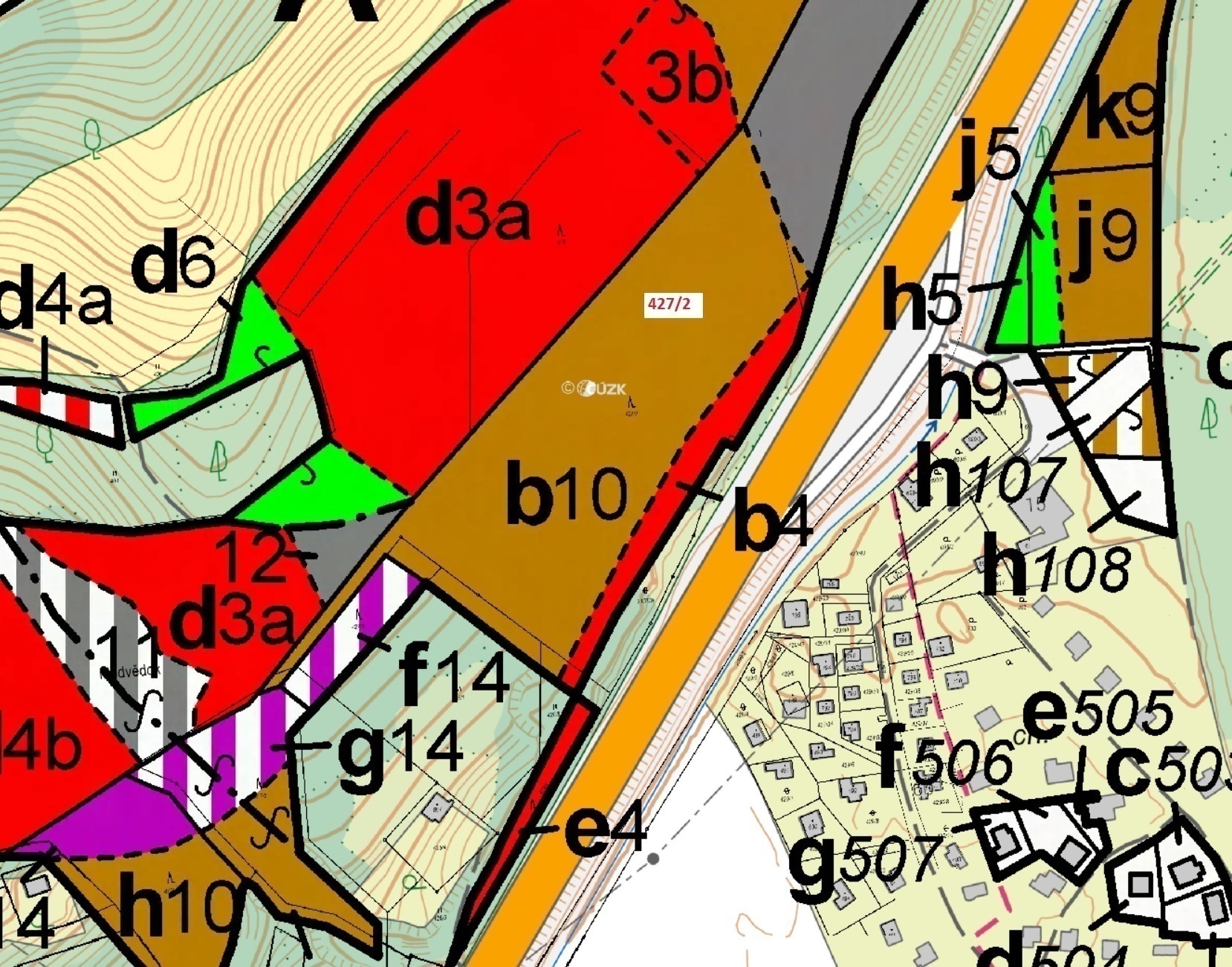 Lesní pozemek o výměře 14 021 m2, podíl 1/1, k.ú. Metylovice, okres Frýdek-Místek