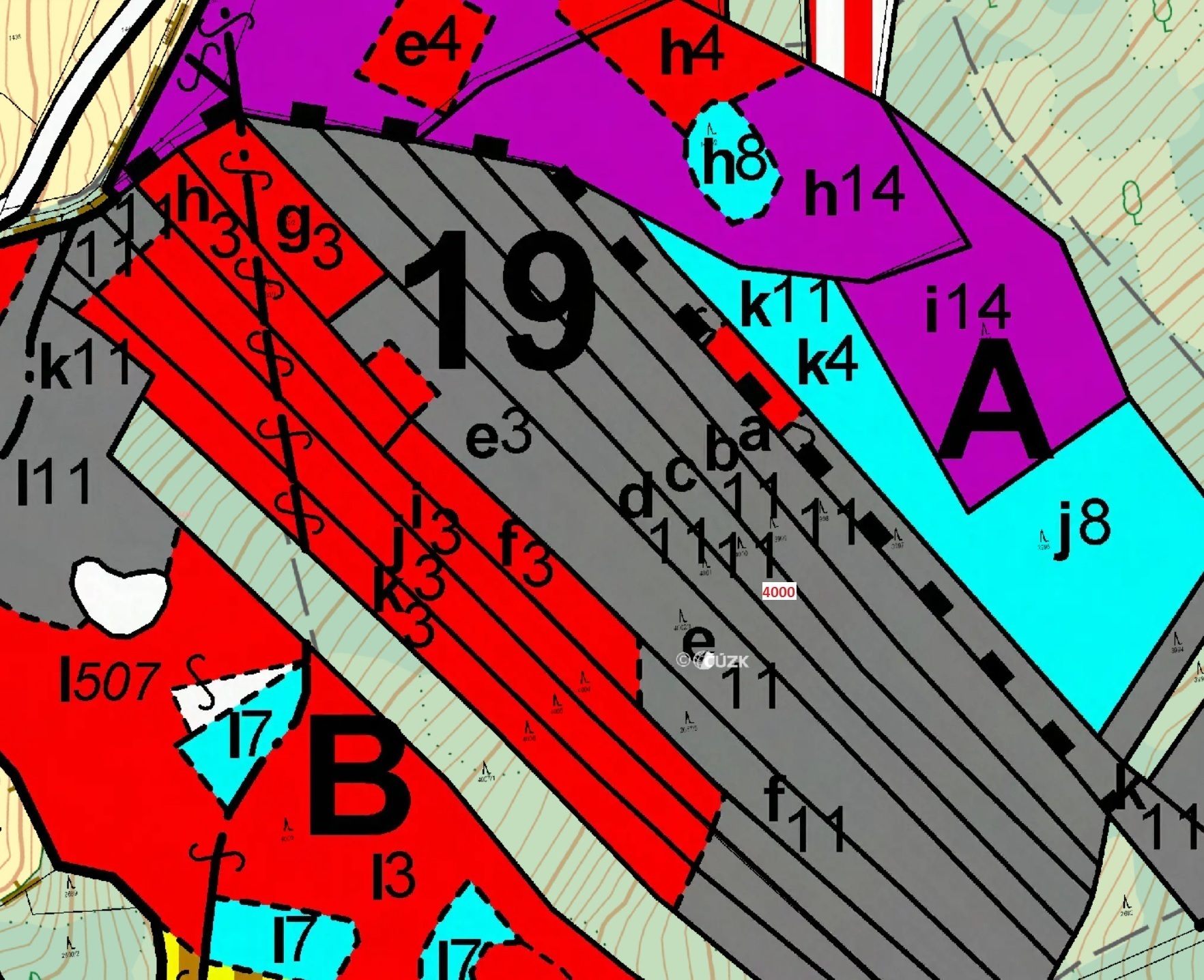 Lesní pozemek o výměře 4 837 m2, podíl 1/1, k.ú. Besednice, okres Český Krumlov