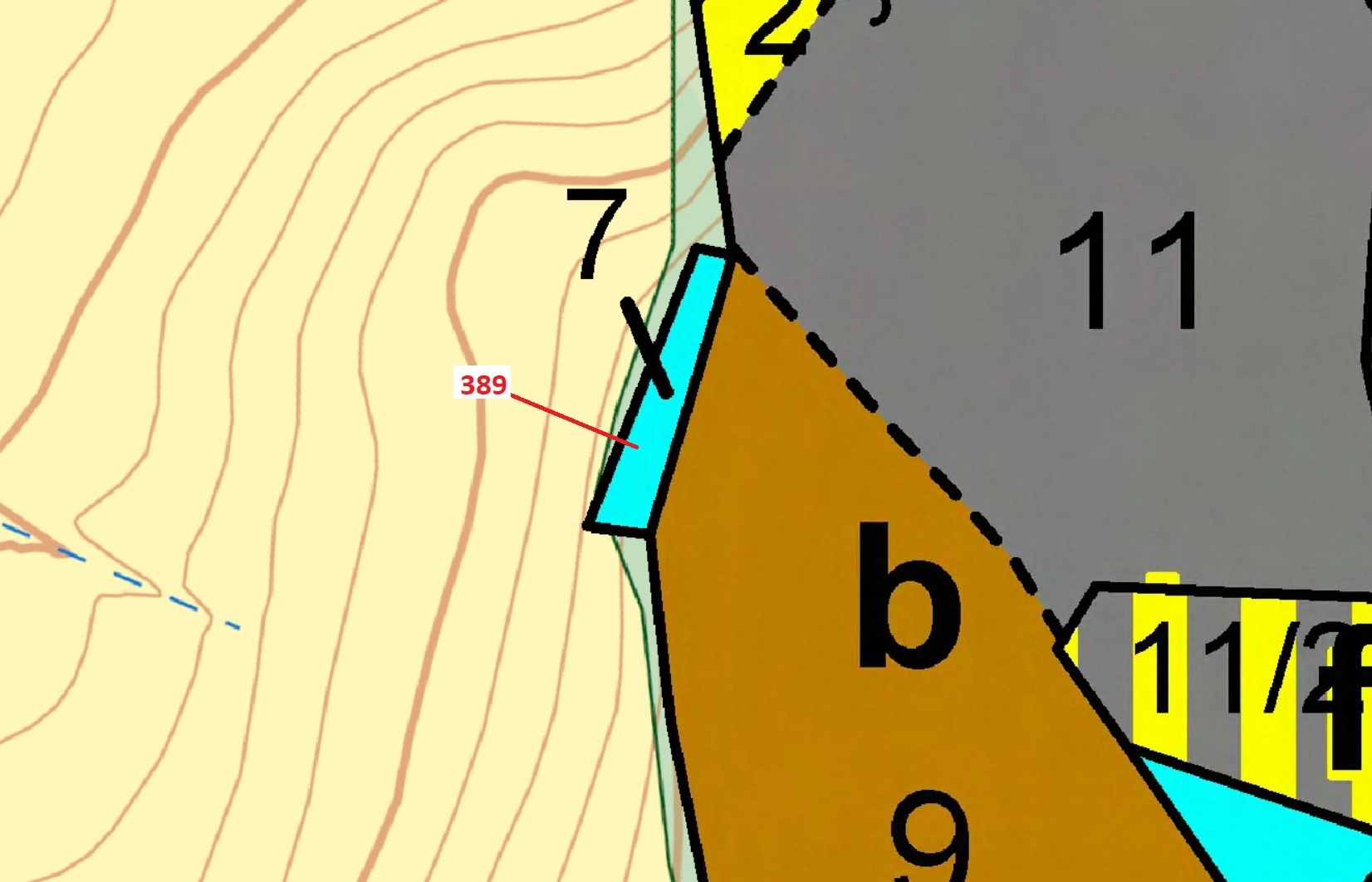 Lesní pozemek o výměře 332 m2, podíl 1/1, k.ú. Zavlekov, okres Plzeňský kraj