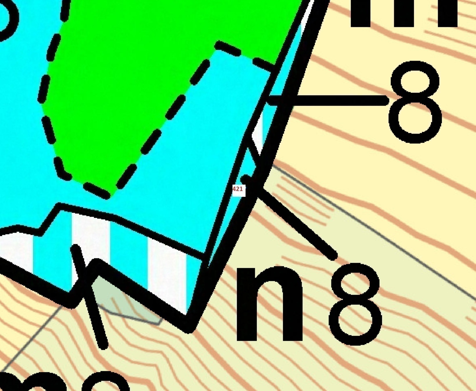 Lesní pozemek o výměře 156 m2, podíl 1/1, k.ú. Zahrada, okres Brno-venkov